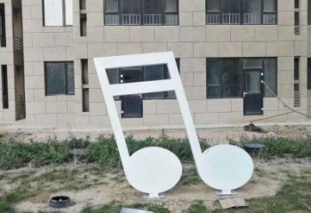 音乐符号方案供应，圆雕体系，景观符号雕塑制作展品