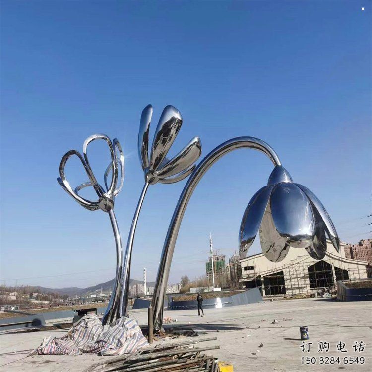 河源百合花雕塑承接,城市装饰,大型不锈钢百合花雕塑公司 河源百合花雕塑承接,城市装饰,大型不锈钢百合花雕塑公司