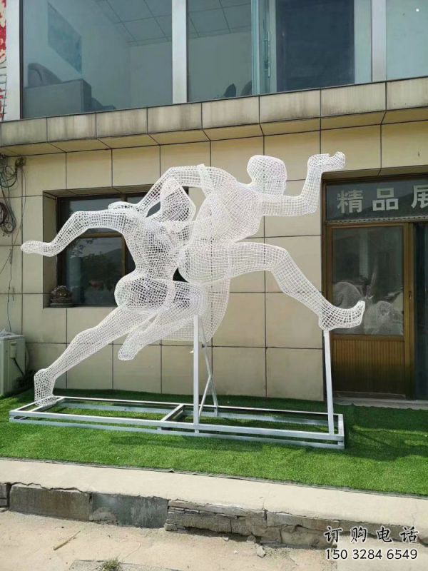 汕头镂空体育雕塑供求,白钢构件,铁艺人物雕塑观赏型 汕头镂空体育雕塑供求,白钢构件,铁艺人物雕塑观赏型
