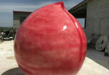 临夏公园寿桃雕塑