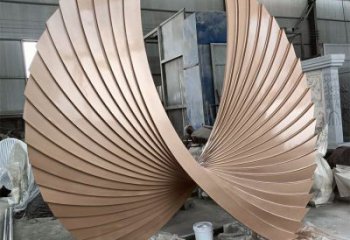 来宾羽翼雕塑常用，景观概念，不锈钢羽翼雕塑展品