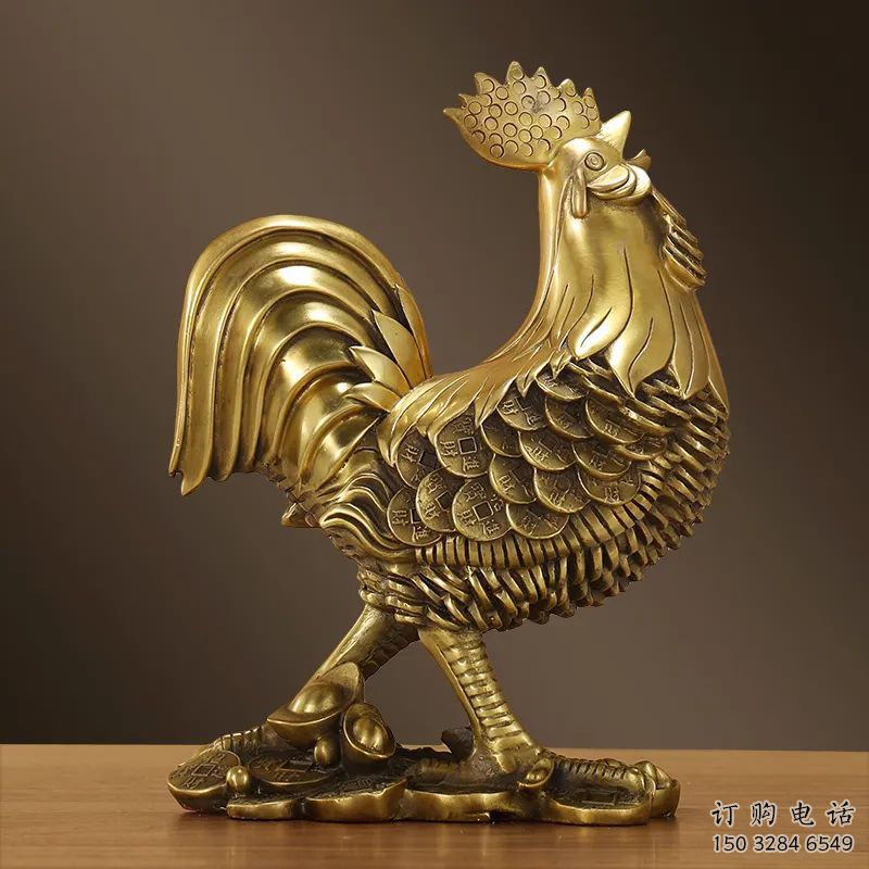 屯昌园林小鸡雕塑，文化标识，电镀工艺