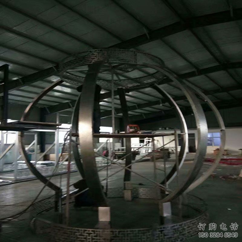 平顶山园林灯笼雕塑精选，陆地摆件，公园不锈钢灯笼雕塑精品