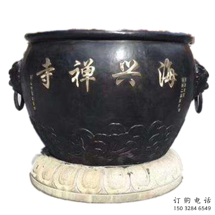 焦作铸铜缸雕塑预定 焦作铸铜缸雕塑预定