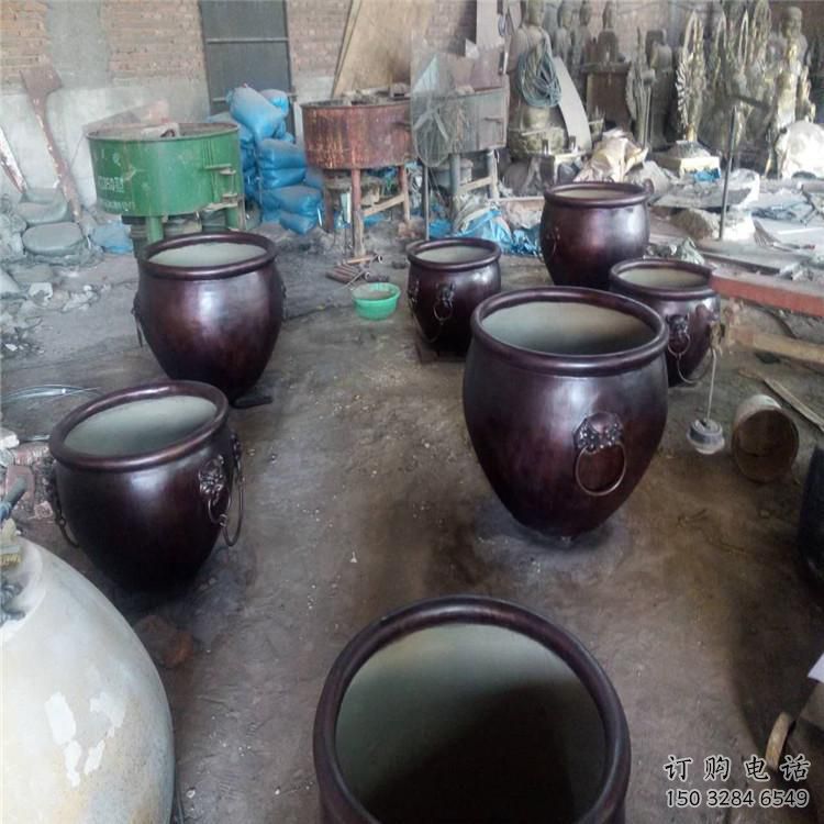 洛阳铸铜缸雕塑订购 洛阳铸铜缸雕塑订购