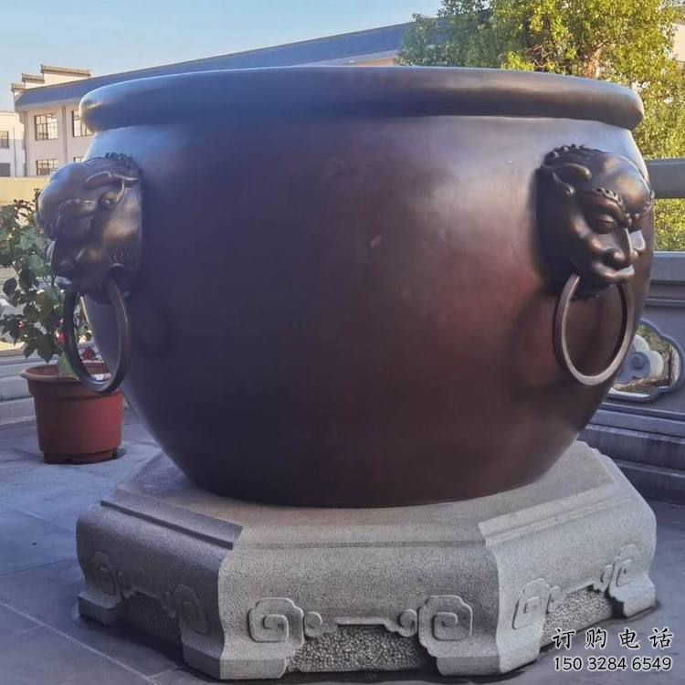 驻马店铸铜缸雕塑厂家 驻马店铸铜缸雕塑厂家