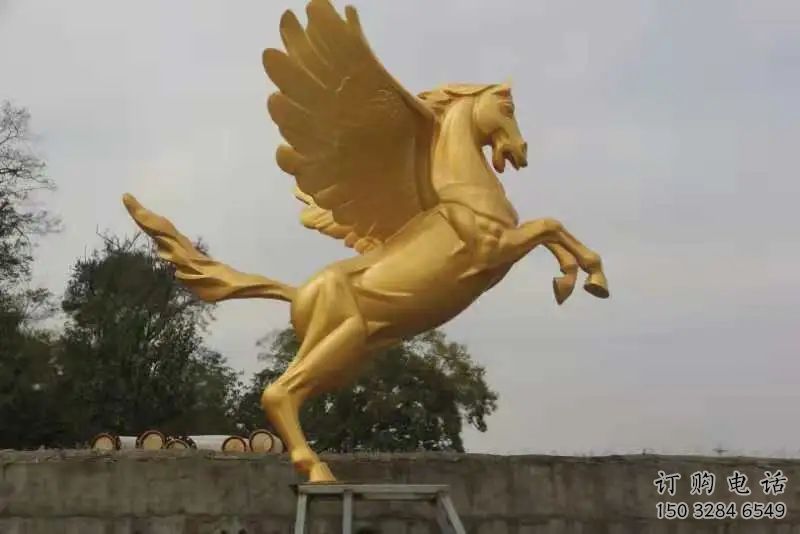 南阳园林金马雕塑 南阳园林金马雕塑