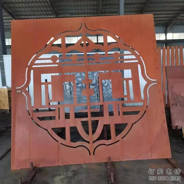 荆门镂空景墙雕塑,耐候钢镂空工艺设计 荆门镂空景墙雕塑,耐候钢镂空工艺设计