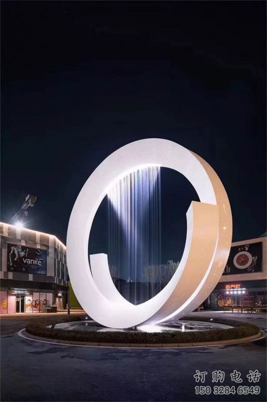恩施圆环喷泉雕塑,水景艺术原理,水景圆环雕塑厂家 恩施圆环喷泉雕塑,水景艺术原理,水景圆环雕塑厂家