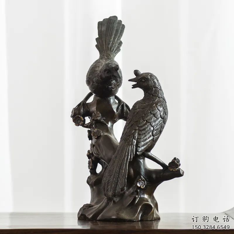 株洲园林喜鹊雕塑