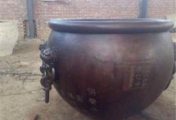 周口铸铜缸雕塑公司