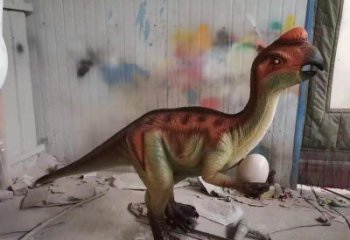 牡丹江抽象恐龙雕塑制造，动物雕塑，玻璃钢恐龙雕塑展品