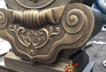 鸡西抱箍铸造观赏型，露天雕塑，铸铜抱箍雕塑订做