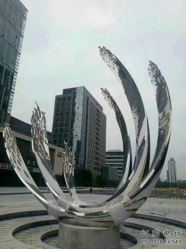 宽城地面喷泉雕塑小品,圆环结构概念,旱地水景喷泉体系 宽城地面喷泉雕塑小品,圆环结构概念,旱地水景喷泉体系