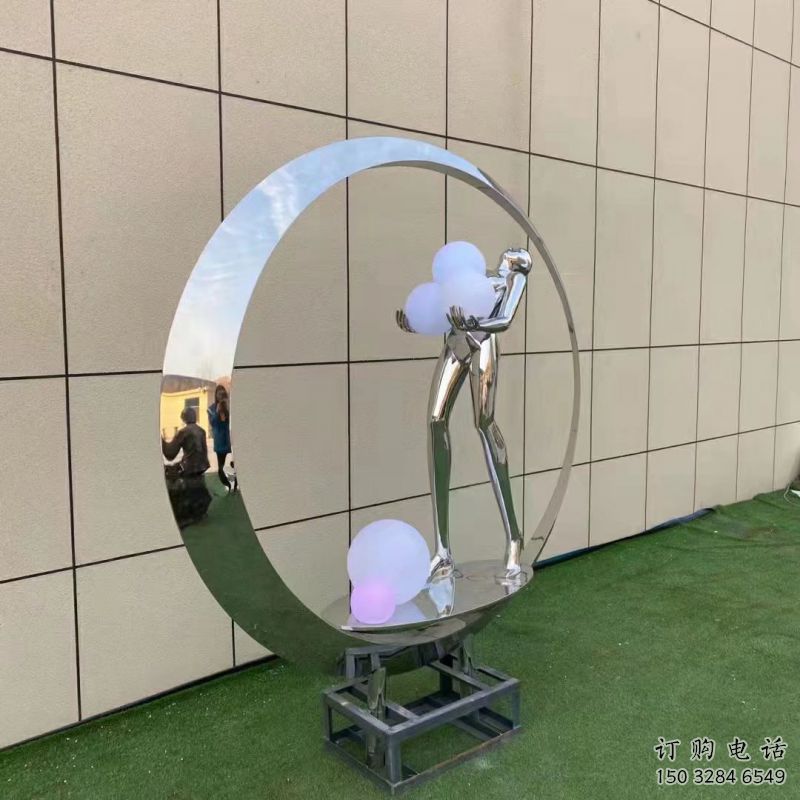 建邺仙子雕塑展品,公园小品,景观圆环仙子雕塑生产商 建邺仙子雕塑展品,公园小品,景观圆环仙子雕塑生产商
