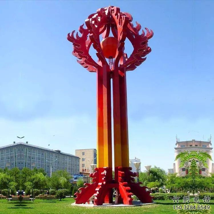 南通街道精神堡垒雕塑 南通街道精神堡垒雕塑