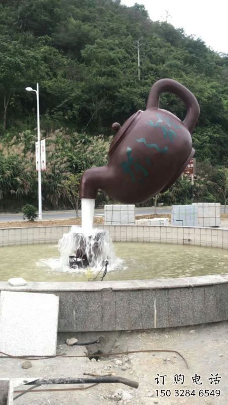 抚州小区天壶标志雕塑,多彩艺术,天壶雕塑生产厂家 抚州小区天壶标志雕塑,多彩艺术,天壶雕塑生产厂家