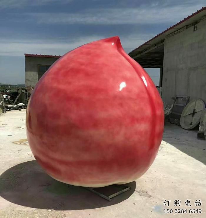 安义公园寿桃雕塑 安义公园寿桃雕塑