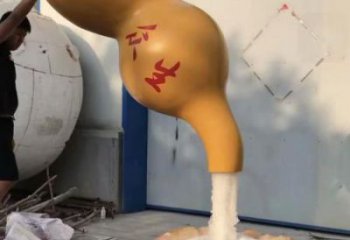 四平企业葫芦雕塑
