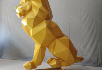 宿迁狮子雕塑服务商，动物雕塑，不锈钢狮子雕塑制作