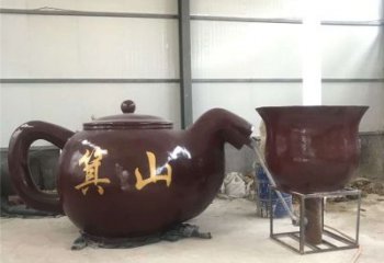 无锡商业街酒壶雕塑