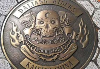 萍乡铸造校徽雕塑