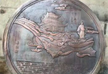 上饶纯铜浮雕专供，城堡雕塑，城堡浮雕生产厂家