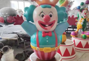 东湖公园小丑雕塑