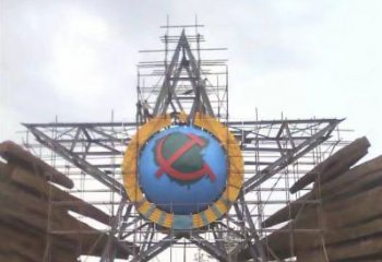 东湖公园五角星雕塑