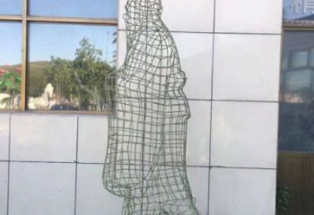 鹰潭镂空孔子雕塑服务商，景观雕塑，铁艺校园人物雕塑选定