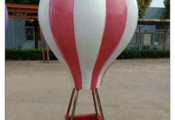 街道气球雕塑，锻造景观雕塑，古铜效果