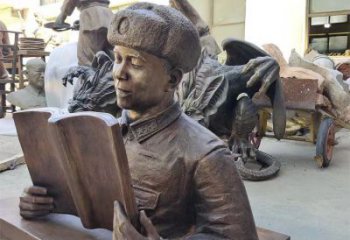 克孜勒苏柯公园雷锋雕塑